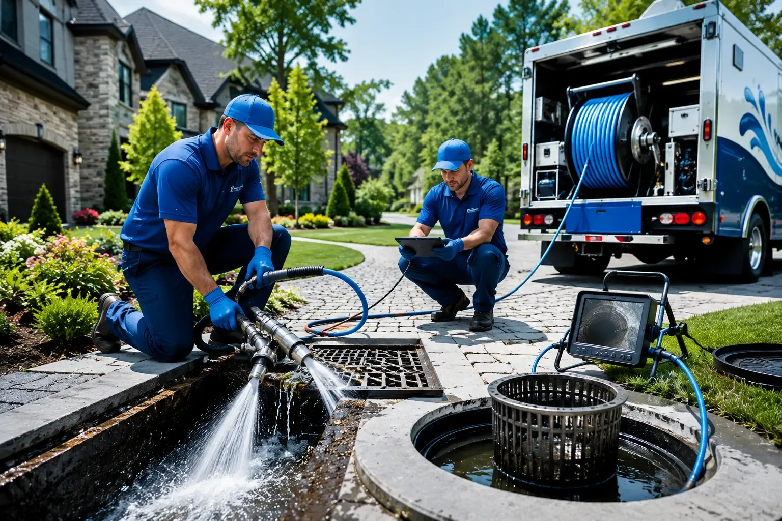 Local outdoor drain cleaning professionals in Bitely, MI