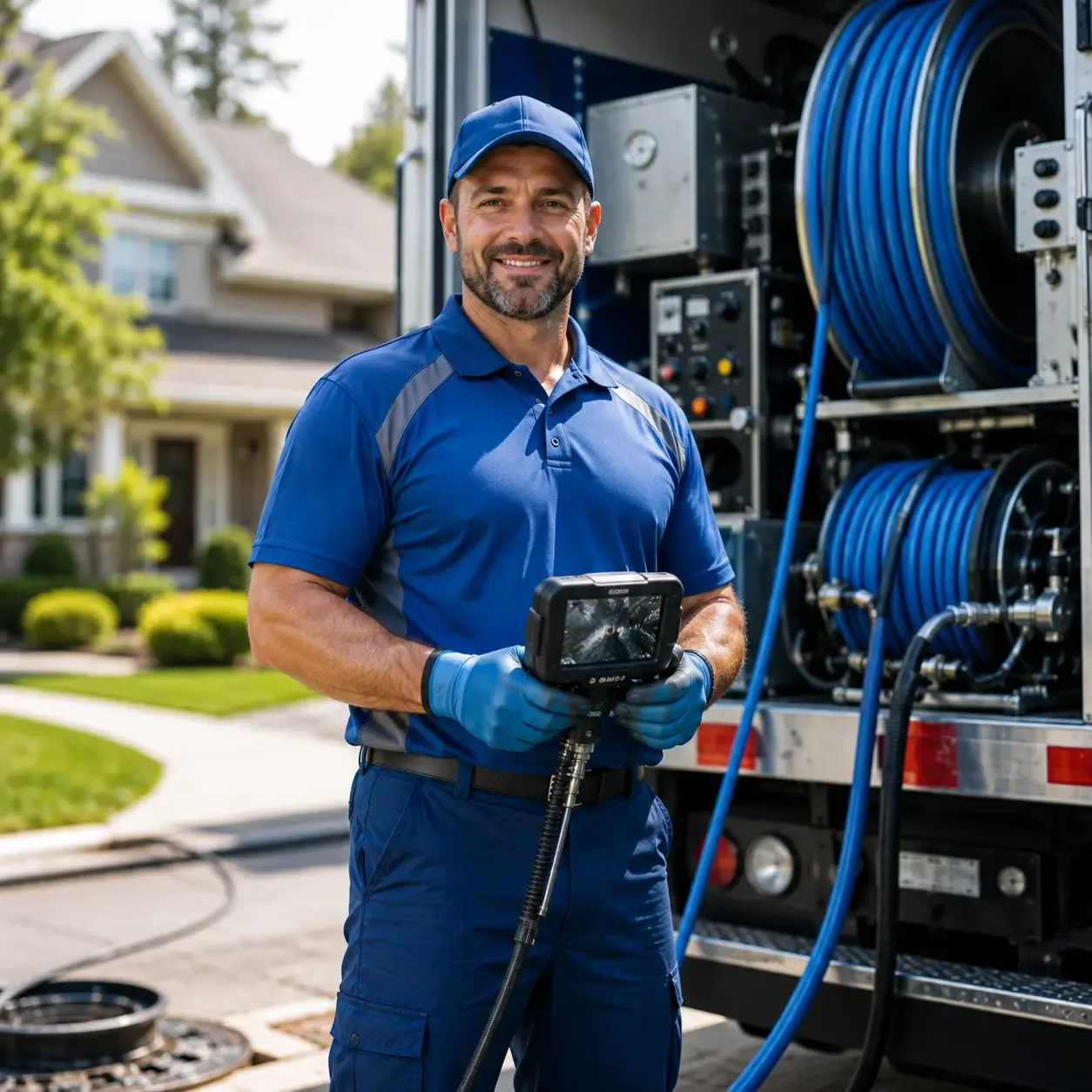 Local outdoor drain cleaning specialists in Bitely, MI